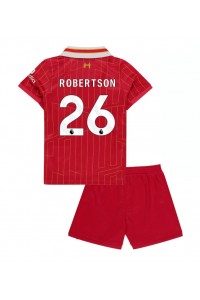 Fotbalové Dres Liverpool Andrew Robertson #26 Dětské Domácí Oblečení 2024-25 Krátký Rukáv (+ trenýrky)